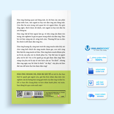 Đàn Ông Hoang Dã, Đàn Bà Xây Tổ - Vanlangbooks