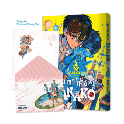 Truyện tranh "Cậu" Ma Nhà Xí Hanako - Tập 23 - Tặng Kèm Postcard Phong Thư - KĐ