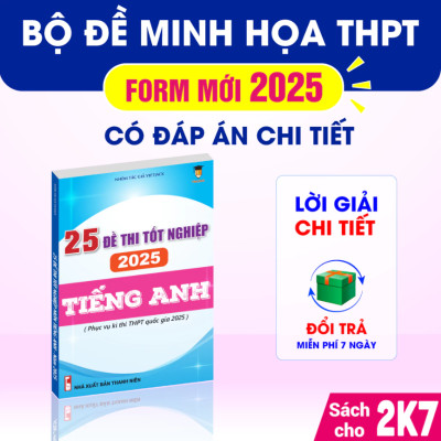 Combo - Sách bộ đề thi tốt nghiệp 2025 khối D00 môn Toán, Văn, Anh - VietJack (Mới nhất cho 2k7)
