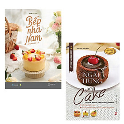 Sách Combo 2 Cuốn Sở Thích Cá Nhân: Bếp Nhà Nam Không Có Lò sky + Ngẫu Hứng Cùng Cake pn