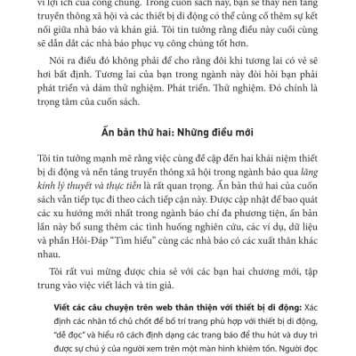 Sách - Báo Chí Trên Thiết Bị Di Động Và Nền Tảng Truyền Thông Xã Hội
