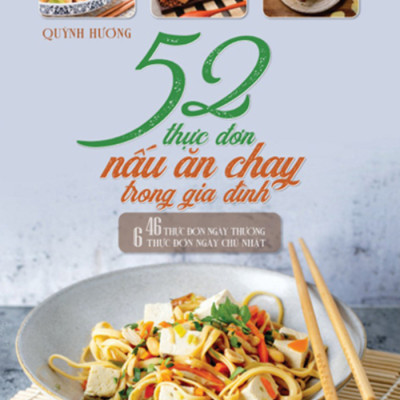 Combo Thực Đơn Ăn Chay Giúp Giảm Béo + 52 Thực Đơn Nấu Ăn Chay Trong Gia Đình (Bộ 2 Cuốn) - VT