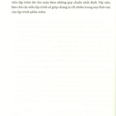 Làm Chủ Các Mẫu Thiết Kế Kinh Điển Trong Lập Trình - Mastering Design Patterns