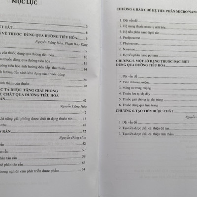 Sách - Cải thiện hấp thu thuốc dùng qua đường tiêu hóa