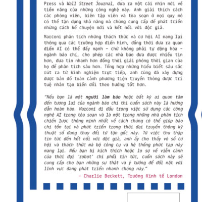 Sách - Người Làm Báo - Trí Tuệ Nhân Tạo Và Tương Lai Của Báo Chí