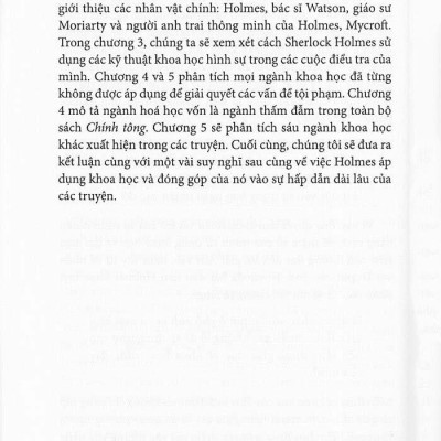 Trí Tuệ Sherlock Holmes - Phá Án Bằng Khoa Học Và Khoa Học Hình Sự