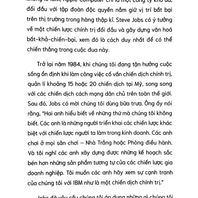 Chiến Lược Để Dẫn Đầu - Bài Học Kinh Doanh Từ 10 Chiến Dịch Tranh Cử Điển Hình