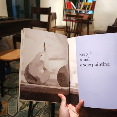 Sách - Oils In 10 Steps by Ian Sidaway - Art Book in English