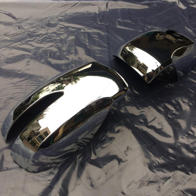 WiGo, Bộ 2 Ốp gương Toyota WiGo 2018 2019 nhựa mạ Crom cao cấp