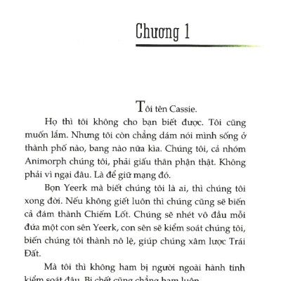 Animorphs - Người Hóa Thú (Tập 4) : Thông Điệp