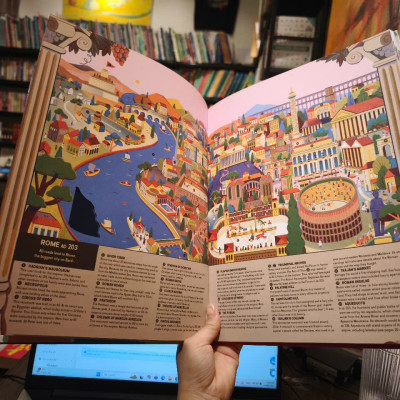 Sách - Cities in Layers by Philip Steele - Peer Through Windows To The Past