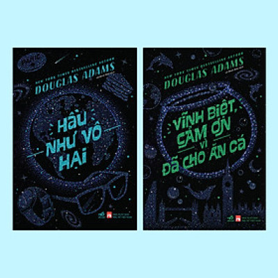 Sách - Combo Vĩnh biệt, cảm ơn vì đã cho ăn cá - Hầu như vô hại (Douglas Adams) - Nhã Nam Official