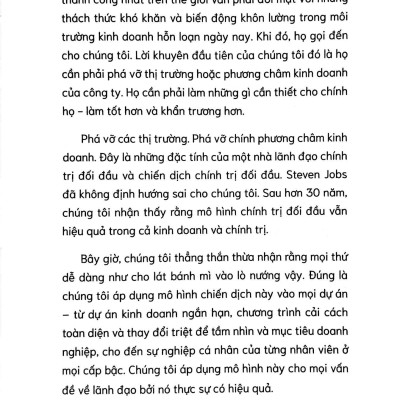 Chiến Lược Để Dẫn Đầu - Bài Học Kinh Doanh Từ 10 Chiến Dịch Tranh Cử Điển Hình