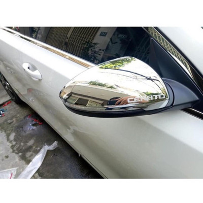 Bộ ốp 2 gương chiếu hậu dành cho xe KIA Cerato 2019 mạ crom cao cấp