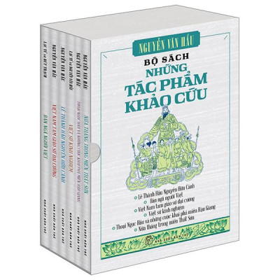 Sách - Boxset Bộ Sách Những Tác Phẩm Khảo Cứu (Hộp 6 Cuốn)