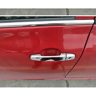 ỐP TAY NẮM CỬA dành cho xe VIOS 2018-2017-2016-2015-2014 MẠ CROM LOẠI DÀY
