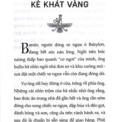 Sách - Người Giàu Nhất Thành Babylon - The Richest Man In Babylon