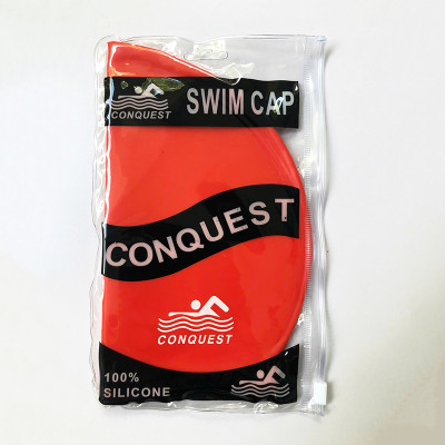 Nón Bơi ConQuest 100% Silicone Cao Cấp Trơn Siêu Co Giãn