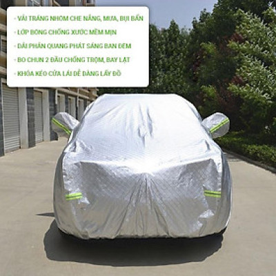 Bạt phủ xe ô tô 5 chỗ bán tải Ford Ranger, Bạt trùm xe bán tải cao cấp chống nắng mưa không thấm nước