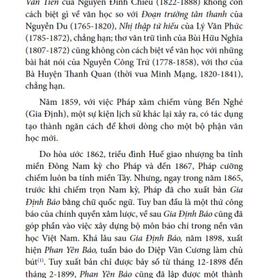 Những Bước Đầu Của Báo Chí Truyện Ngắn, Tiểu Thuyết Và Thơ Mới (1865-1932)