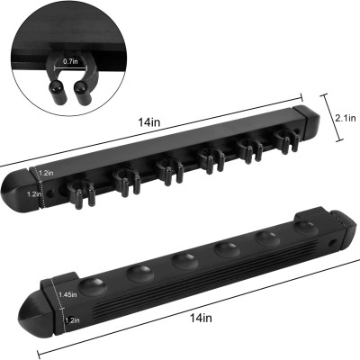 KỆ ĐỂ CƠ BIDA CAO CẤP - TREO TƯỜNG - GỖ TỰ NHIÊN - GIỮ ĐƯỢC 6 CƠ -  XUẤT XỨ VIỆT NAM