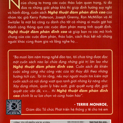 Nghệ Thuật Đàm Phán Đỉnh Cao - Crucial Conversations  ( tặng kèm Bookmark tuyệt đẹp )