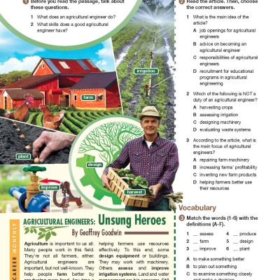 Career Paths Agricultural Engineering (Esp) Student