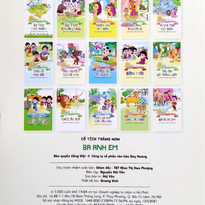 Cổ Tích Trăng Non - Ba Anh Em