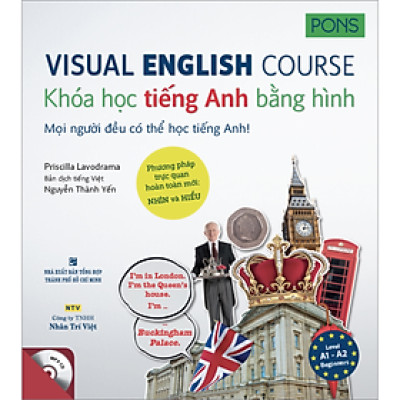 Sách Visual English Course – Khóa học tiếng Anh bằng hình (bao gồm sách và đĩa MP3)
