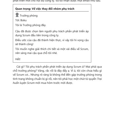 Sách Trại huấn luyện SCRUM - Bắt đầu phát triển Agile với nhóm Scrum