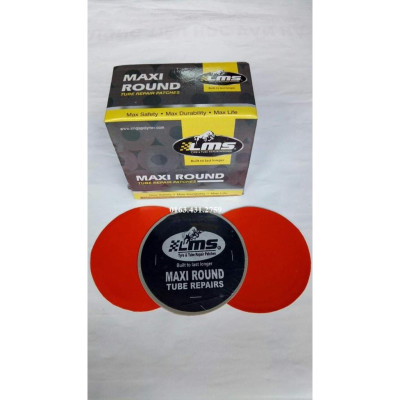 Hộp miếng vá lốp LMS dành cho ô tô Maxi Round - Hàng chính hãng