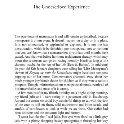 The Change: Women, Ageing And The Menopause