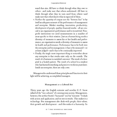 The Essential Drucker: The Best of Sixty Years of Peter Drucker