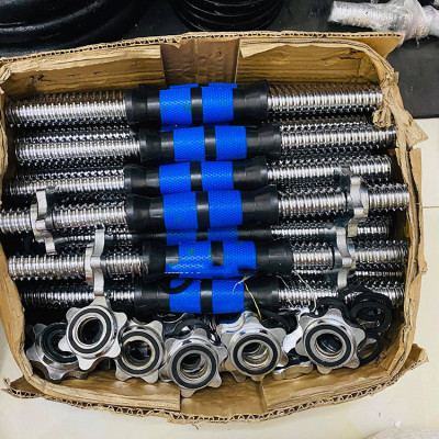 Bộ 2 Đòn Tạ Tay 35cm Bọc Cao Su Cao Cấp Đại Nam Sport