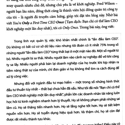 Cẩm Nang CEO Khởi Nghiệp