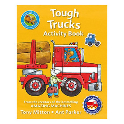 Amazing Machines Tough Trucks Activity Book