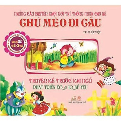 Truyện Kể Trước Khi Ngủ -Chú Mèo Đi Câu -  Tri Thức Việt -Vanlangbooks