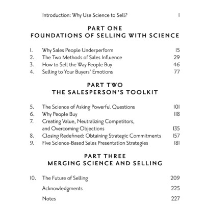 The Science Of Selling