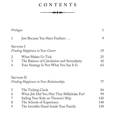 How Will You Measure Your Life?