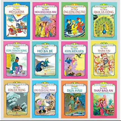 Sách - Tranh Truyện Dân Gian Việt Nam - Combo 3 cuốn - Combo 5 cuốn giao ngãu nhiên