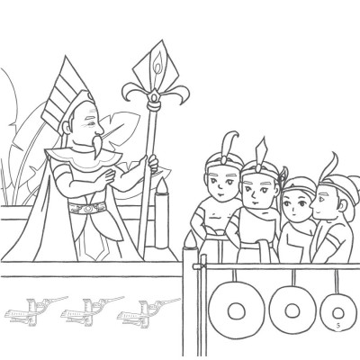 Cổ Tích Muôn Màu - Bánh Chưng Bánh Giầy