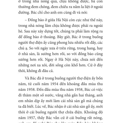 Hồi Kí Về Bác Hồ - Gần Bên Bác Và Học Ở Bác