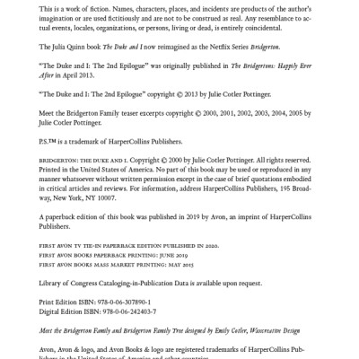 Bridgerton 1: The Duke And I