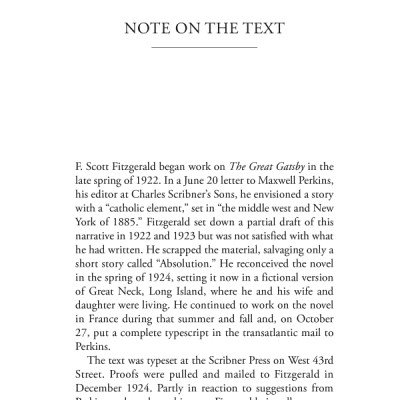 The Great Gatsby