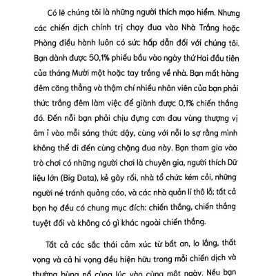 Chiến Lược Để Dẫn Đầu - Bài Học Kinh Doanh Từ 10 Chiến Dịch Tranh Cử Điển Hình