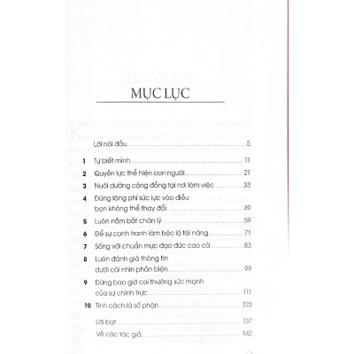 10 Quy Tắc Vàng Của Thuật Lãnh Đạo