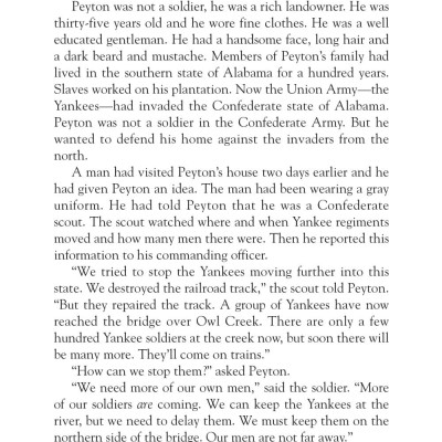 MR Owl Creek Bridge Pre Intermediate ( no CD )