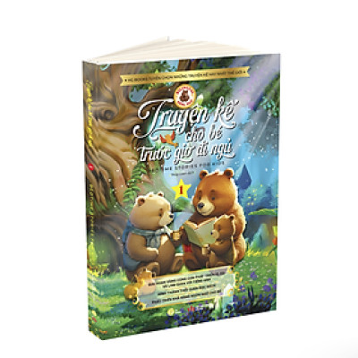 Sách song ngữ – Truyện kể cho bé trước giờ đi ngủ – Quyển 1 – Cùng con phát triển IQ, EQ và làm quen với tiếng Anh kèm File Audio