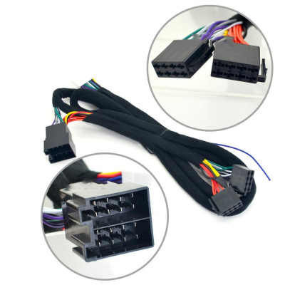 Giắc DSP/ampli, kết nối màn hình nguyên bản cho xe VOLKSWAGEN, độ loa Plug N Play.