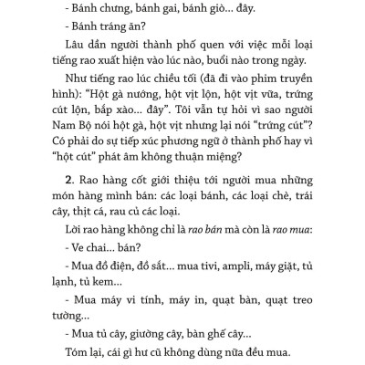 Tiếng Việt Phương Nam - Tiếng Việt Giàu Đẹp
